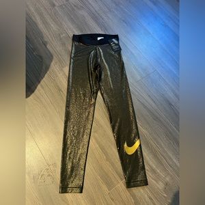 Nike Glitter Tights Size S